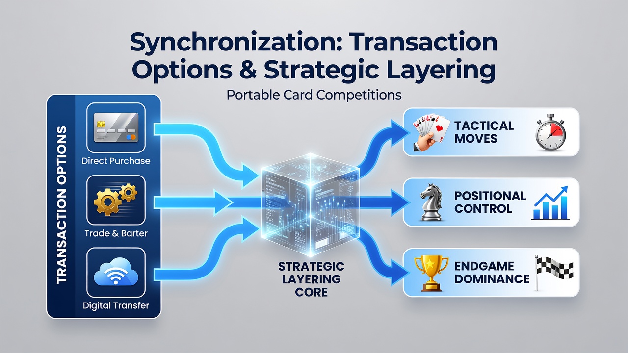 Mobile card tournament interface showing payment options alongside strategy layers
