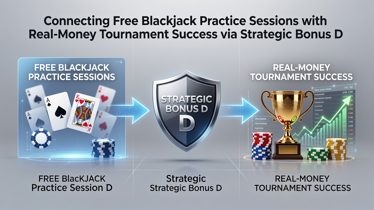 Tournament bracket display alongside bonus balance dashboard on blackjack platform