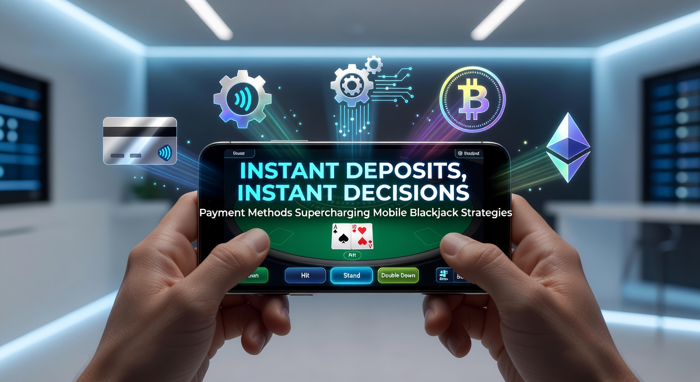 Collage of payment app icons overlayed on a fast-paced mobile blackjack interface showing quick bet adjustments
