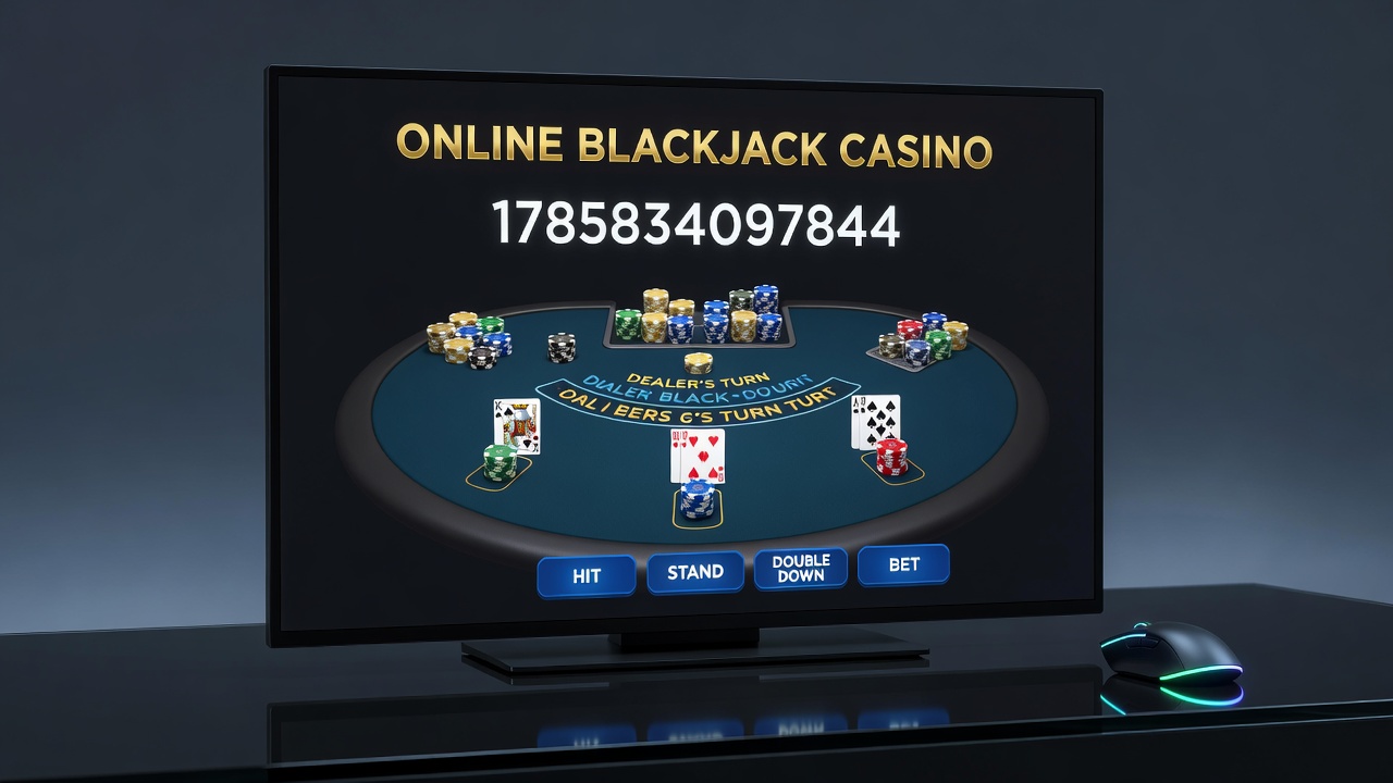 Live dealer blackjack table with multiple player positions on mobile screen